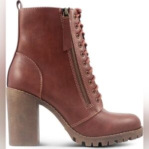 MARCOREPUBLIC Manila Tan Combat Boots